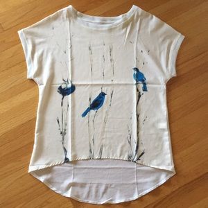 Lightweight (65poly/35cotton) t-shirt blouse